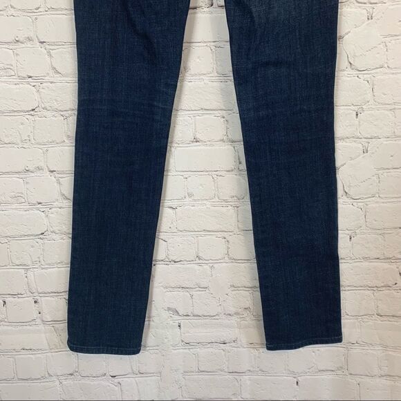 J Crew Factory Tooth Pick Dark Wash Skinny size 27 - Picture 7 of 10